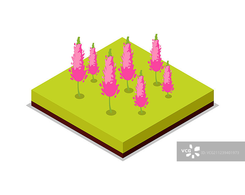 粉色花朵2.5D图标图片素材