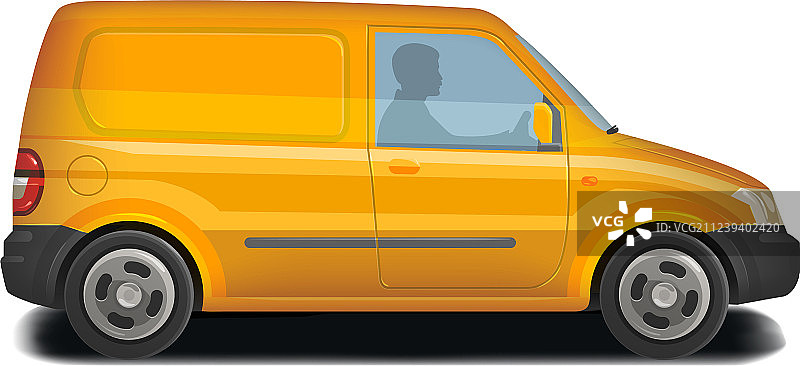 汽车、车辆、小型货车图标，用于货运配送图片素材