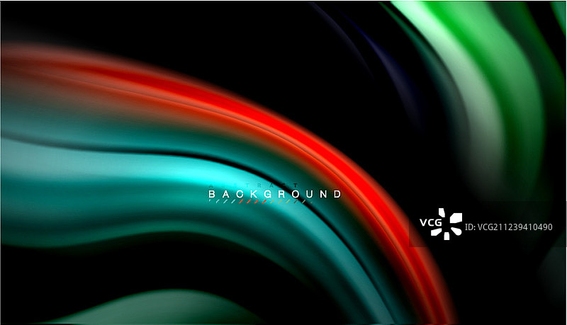 流体混合颜色波抽象图片素材