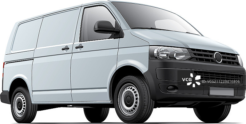 白色货车图片素材