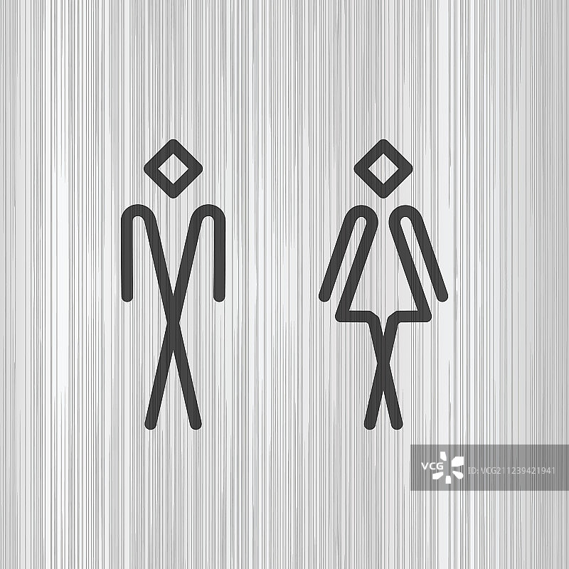 卫生间门牌图片素材