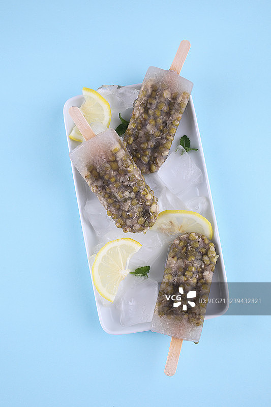 绿豆冰棍图片素材