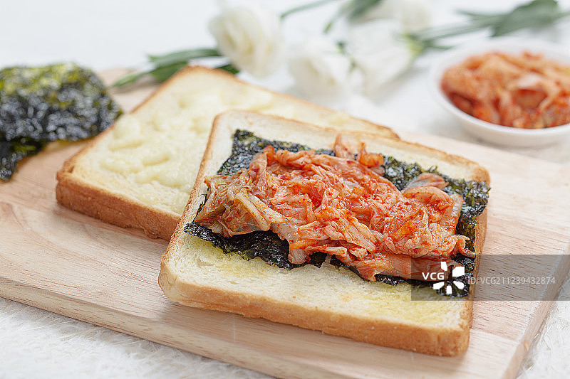 三明治早餐图片素材