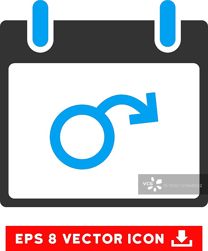 性无能日历日EPS图标图片素材