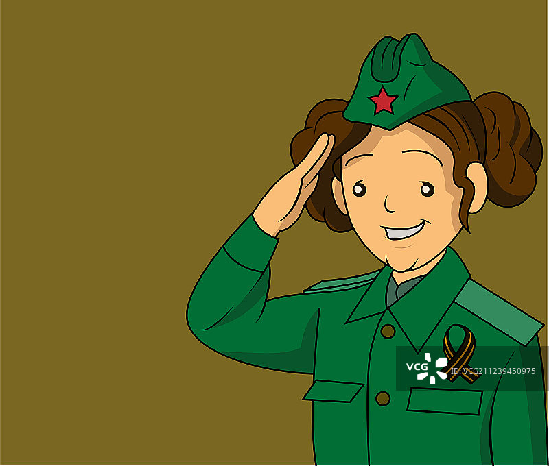 可爱的俄罗斯女孩图片素材