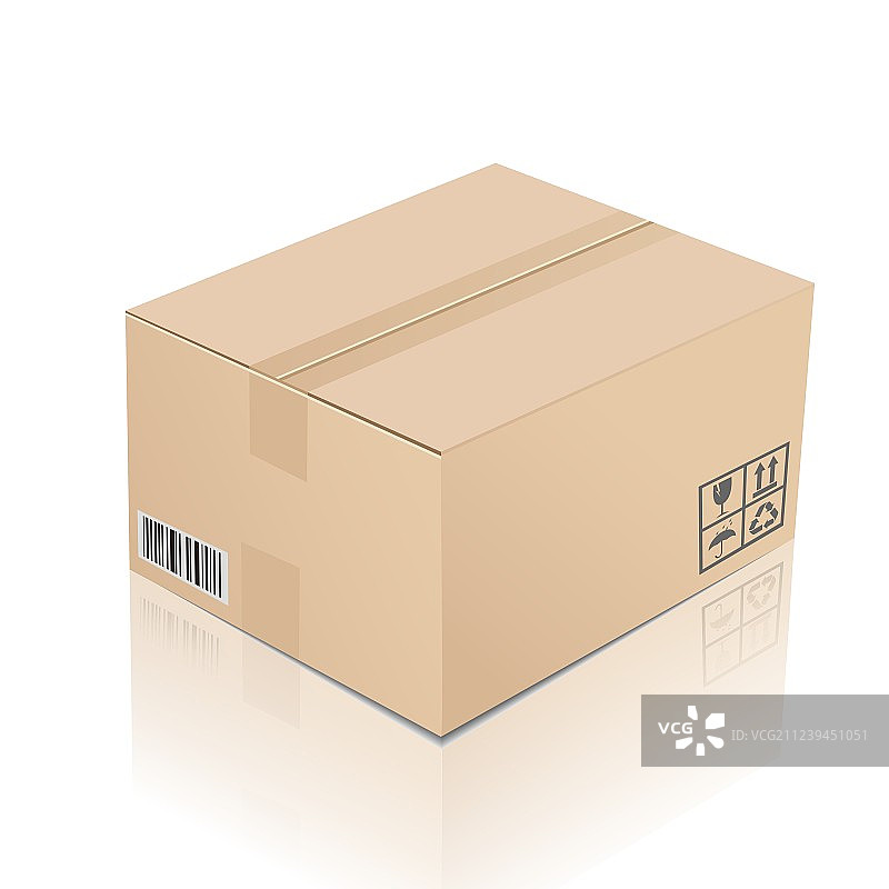 纸板盒图片素材