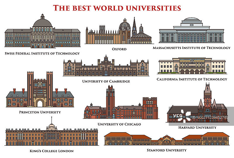 大学教育建筑合集图片素材