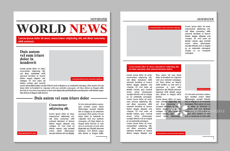 创意日报设计图片素材