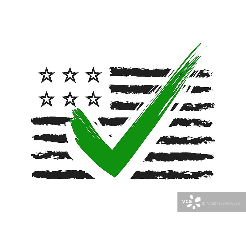 美国总统选举标志图片素材