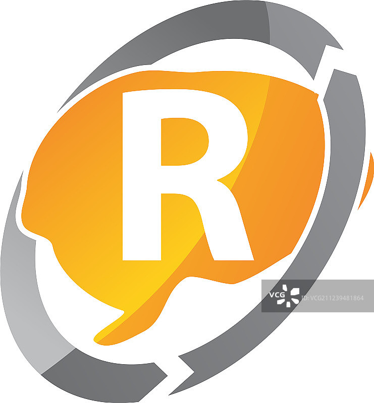 创意思维字母R图片素材