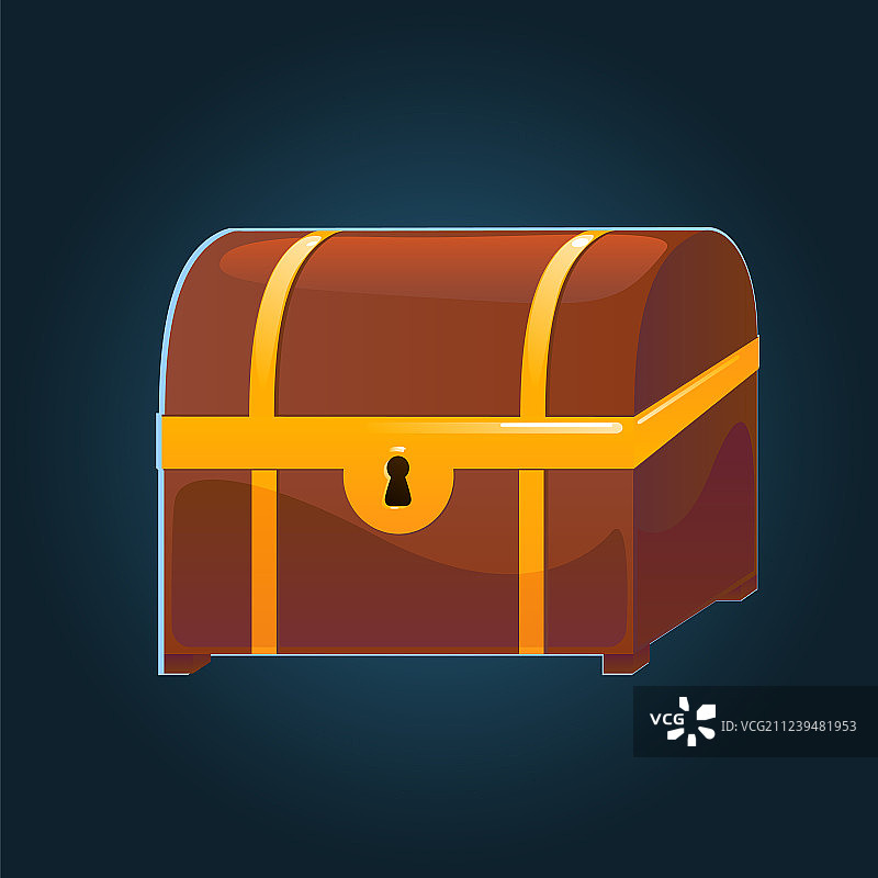 手机游戏的关闭宝箱图片素材