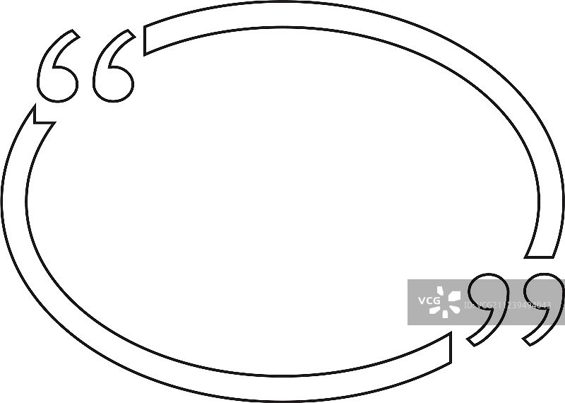 引语气泡空白图片素材