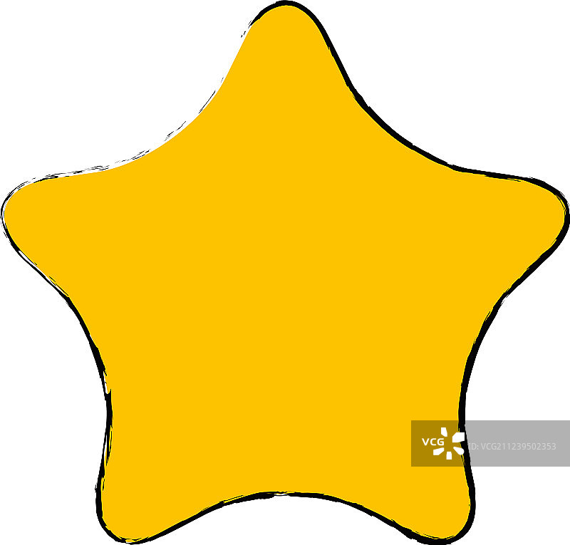 孤立的星光图标图片素材