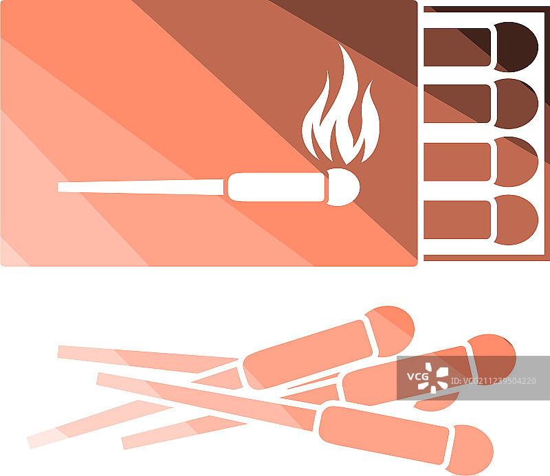 火柴盒图标图片素材