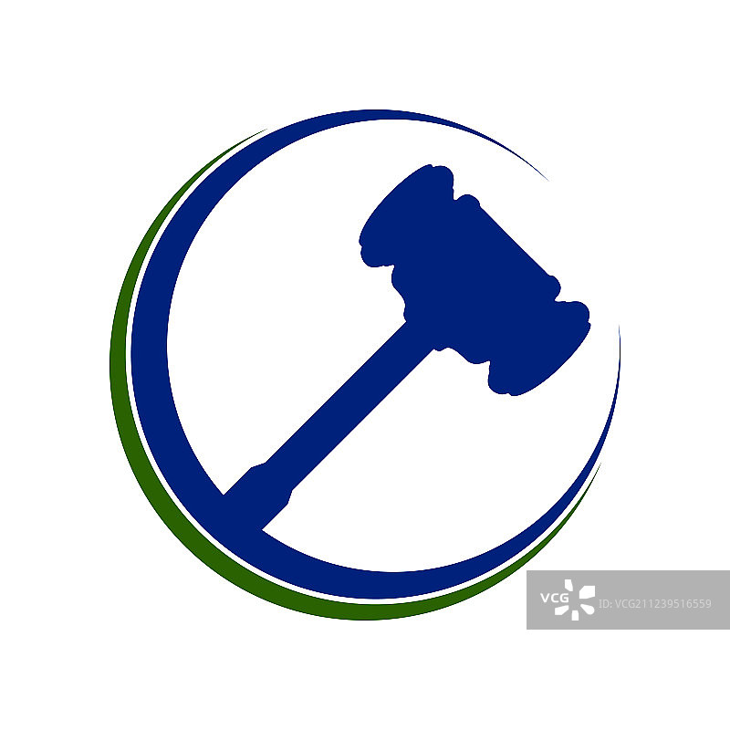 法律锤子正义日食符号设计图片素材