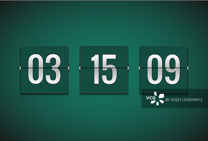 倒计时器翻页时钟图片素材