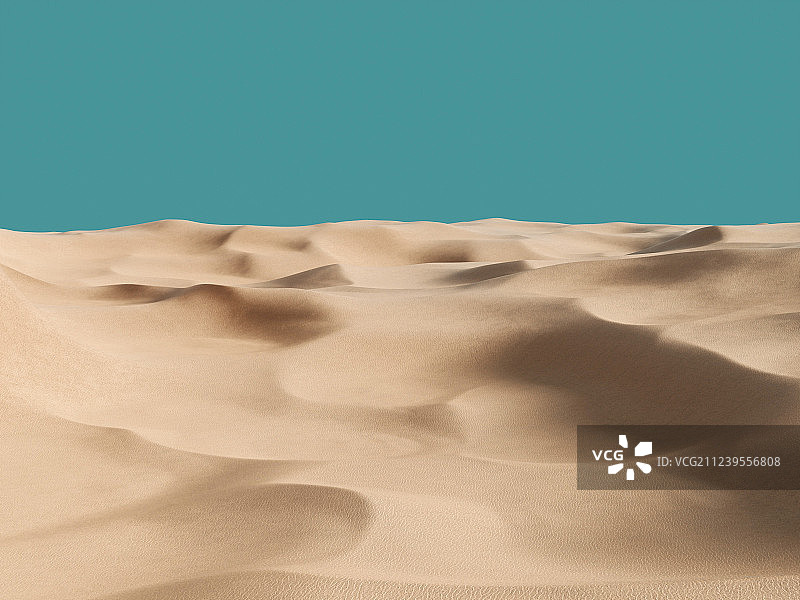 极简抽象的荒芜沙漠背景素材图片素材