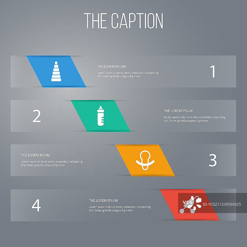 婴儿摇篮和婴儿营养图标图片素材