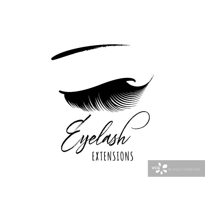 用于化妆的睫毛延长banner模板图片素材
