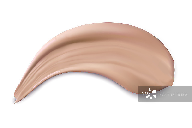 逼真棕色遮瑕膏霜质地图片素材