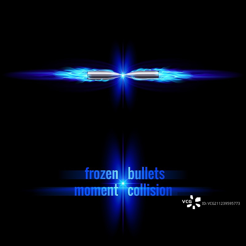 子弹碰撞图片素材
