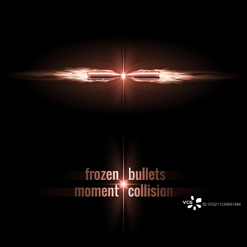 子弹碰撞图片素材