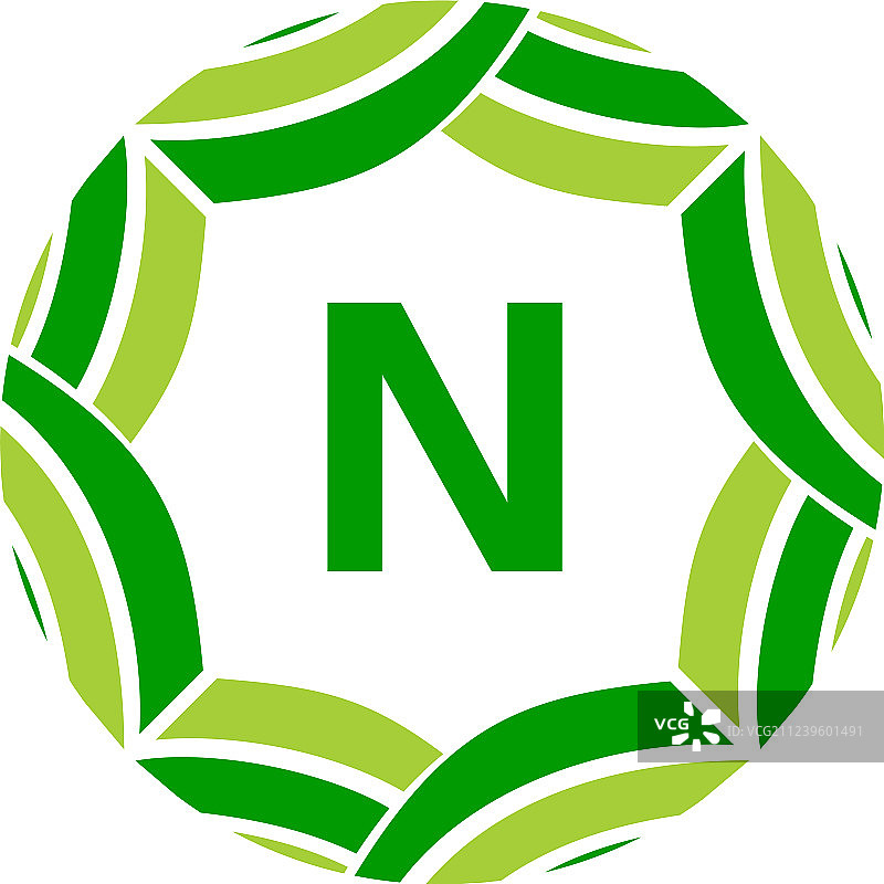 无限符号N彩带图片素材