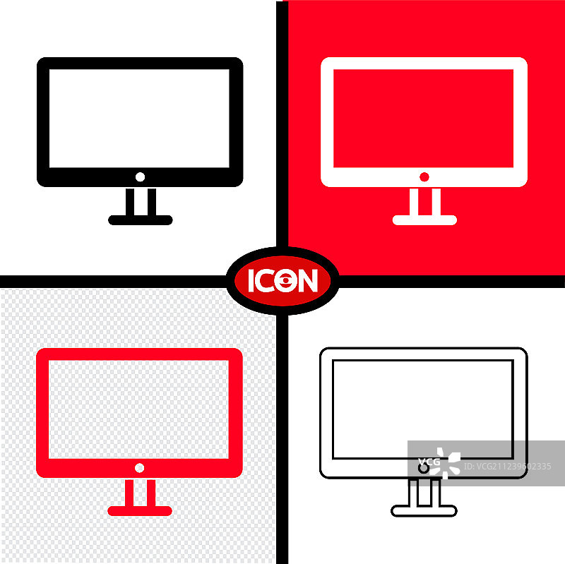 电视图标图片素材