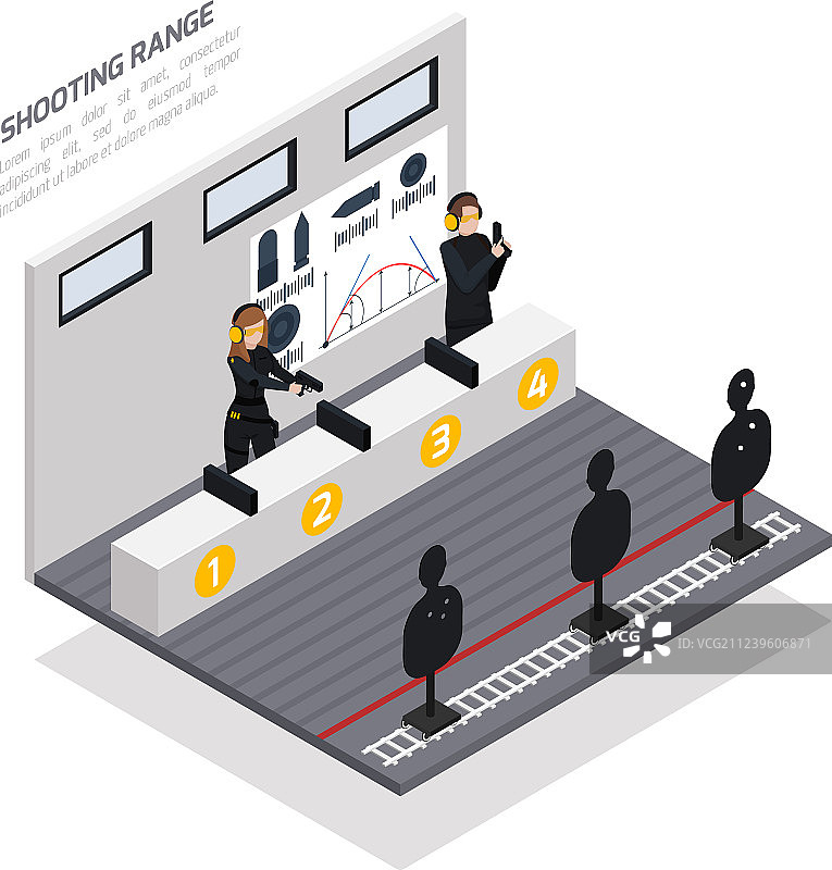 特工射击场图片素材