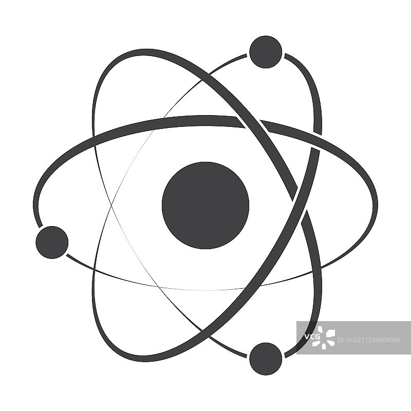 原子模型图标图片素材