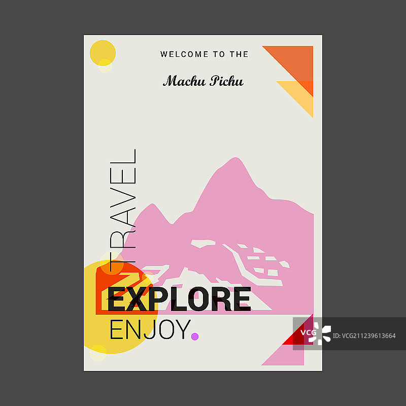 欢迎来到秘鲁库斯科地区马丘比丘图片素材