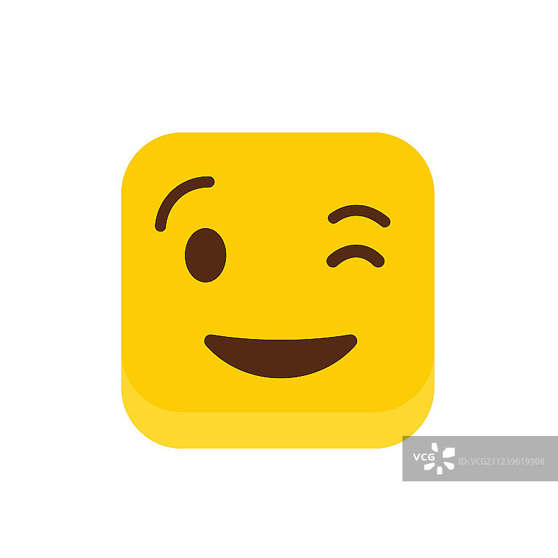 顽皮的表情符号图标设计图片素材
