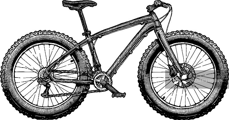 胖胎自行车图片素材