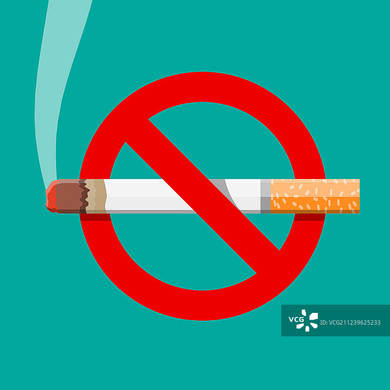 滥用烟草概念图片素材