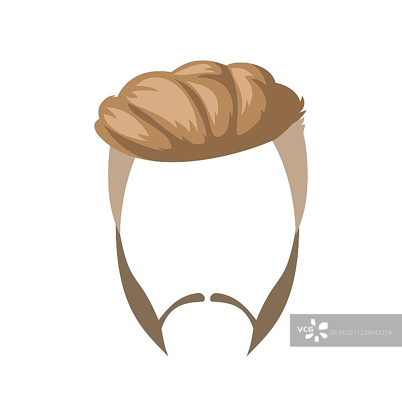 胡须、小胡子和发型图片素材