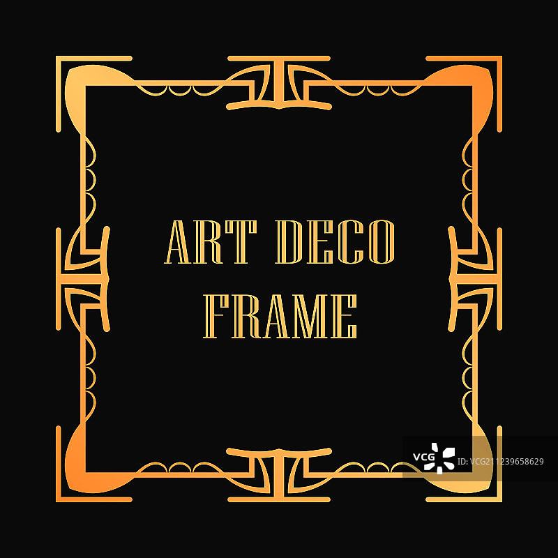 装饰艺术框架图片素材