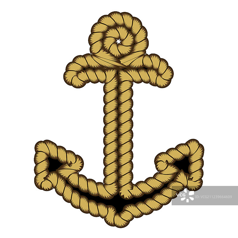 航海船锚标志图标海洋船只图片素材