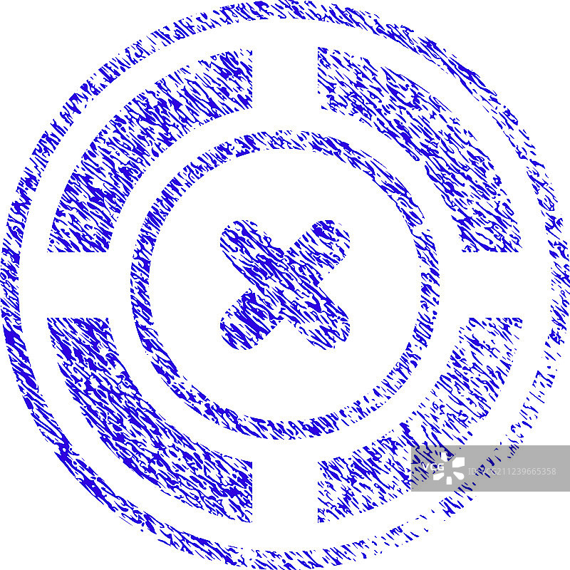 轮盘赌图标 Grunge水印图片素材