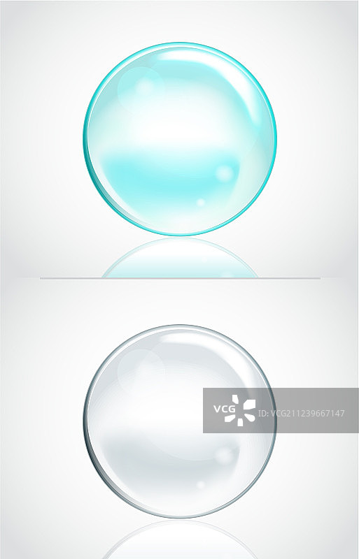 透明隔离的肥皂泡合集图片素材