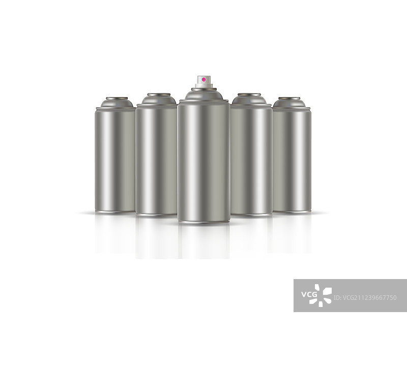 金属瓶装气溶胶喷漆图片素材