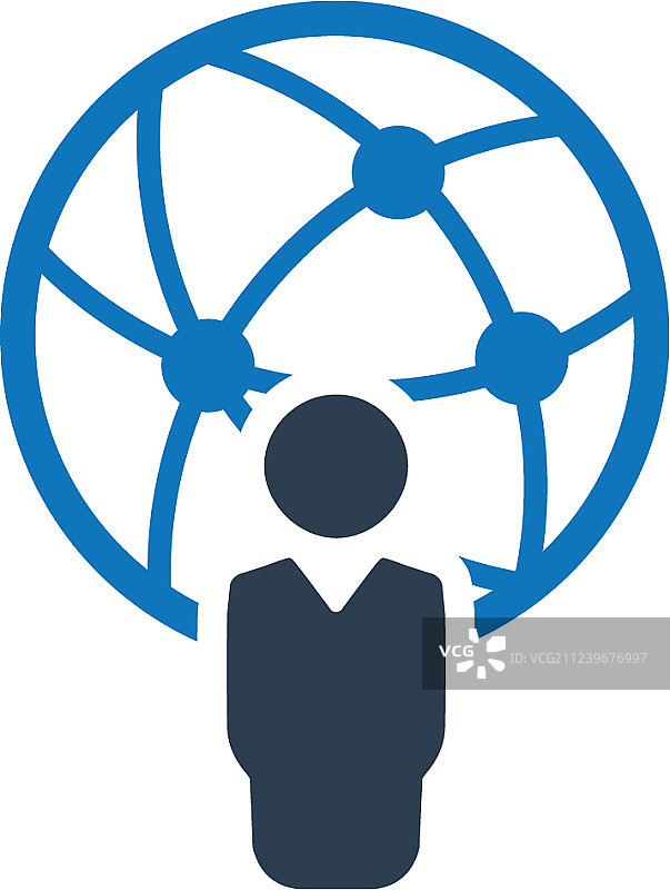 全球商务沟通图标图片素材