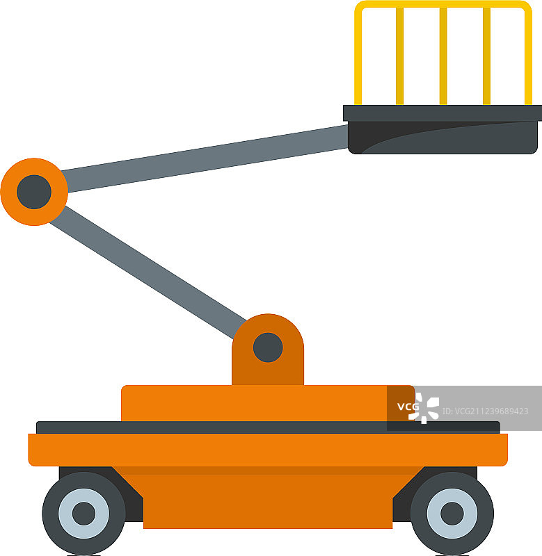 扁平风格建筑平台图标图片素材