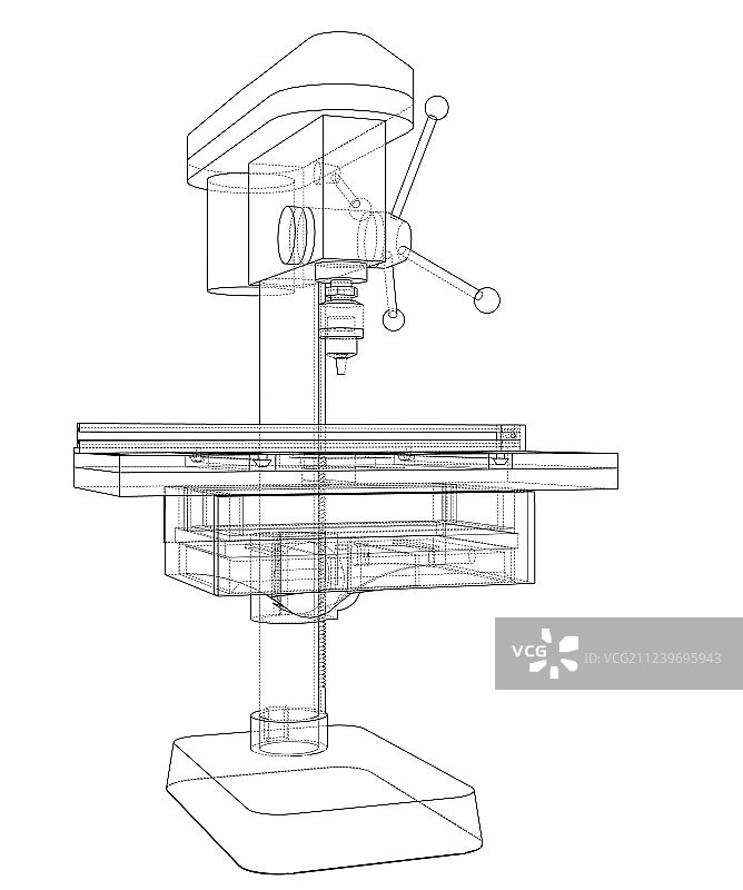钻机概念图片素材