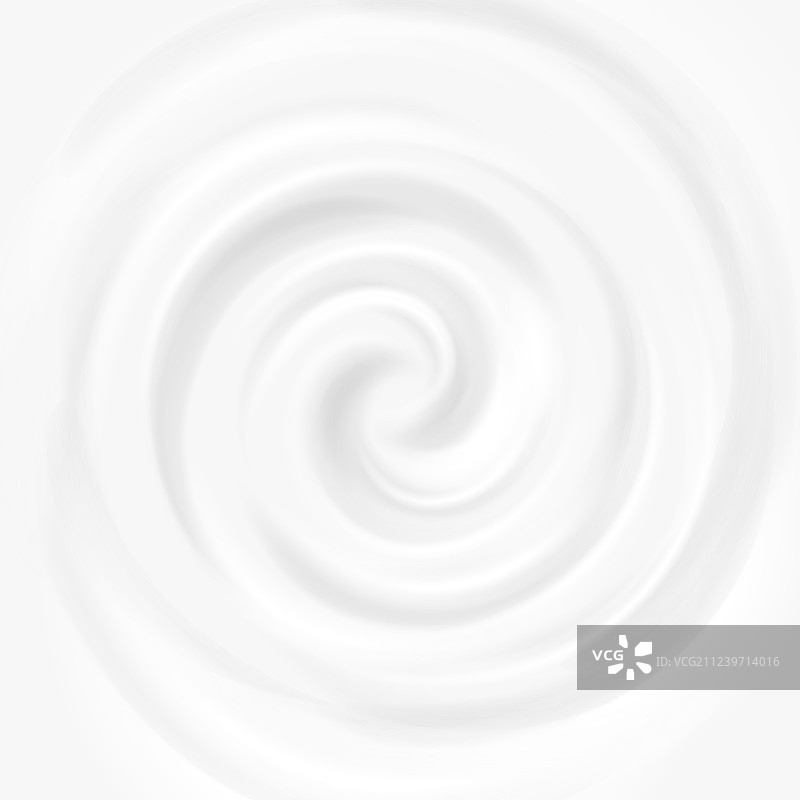 白色牛奶酸奶化妆品漩涡奶油图片素材