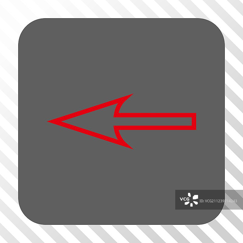 向左箭头圆形方块按钮图片素材