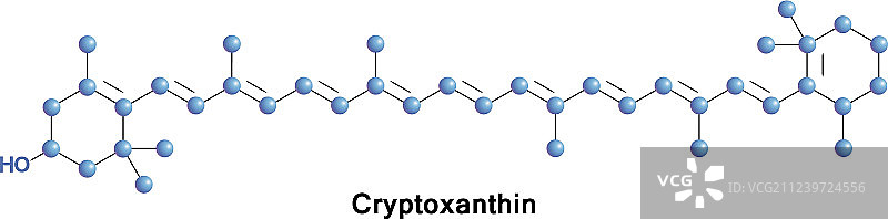 隐黄质类胡萝卜素色素图片素材
