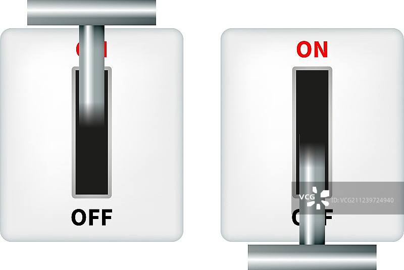 一个闸刀开关图片素材