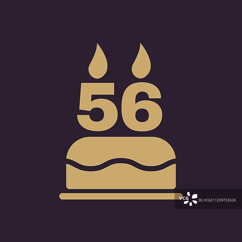 生日蛋糕以蜡烛的形式图片素材