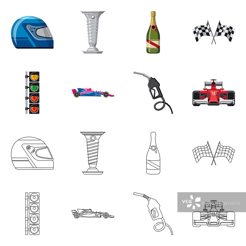 汽车和拉力赛标志图片素材