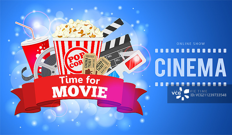 电影院宣传banner图片素材